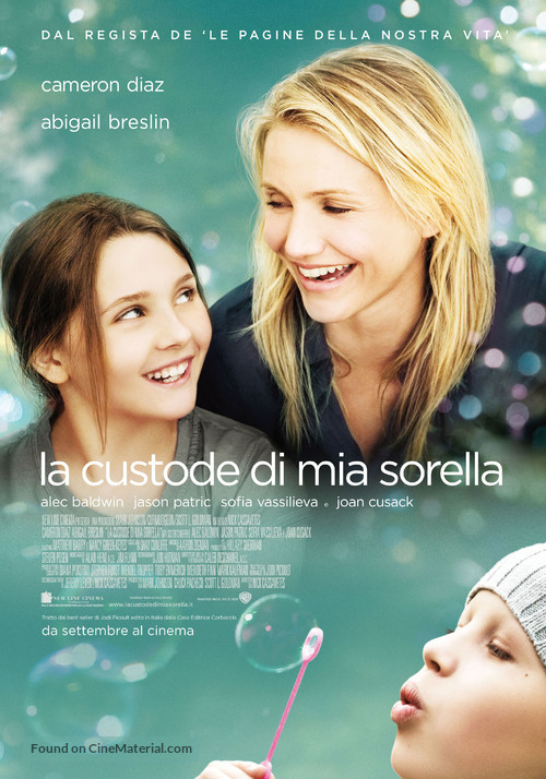 My Sister&#039;s Keeper - Italian Movie Poster
