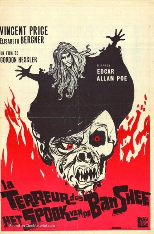Cry of the Banshee - Belgian Movie Poster