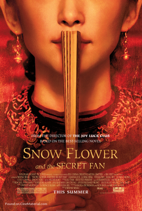 Snow Flower and the Secret Fan - Advance movie poster