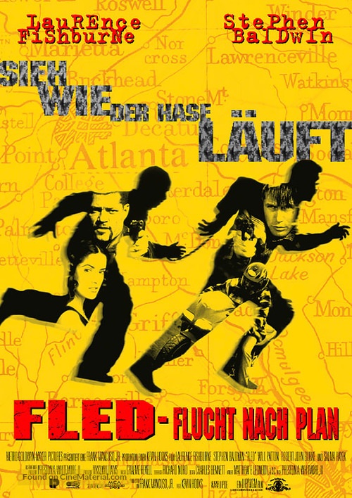 Fled - German Movie Poster