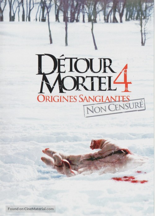 Wrong Turn 4 - French DVD movie cover