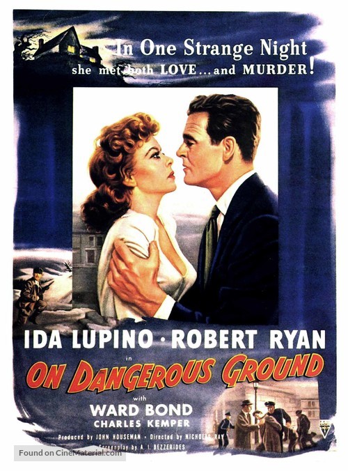 On Dangerous Ground - Movie Poster