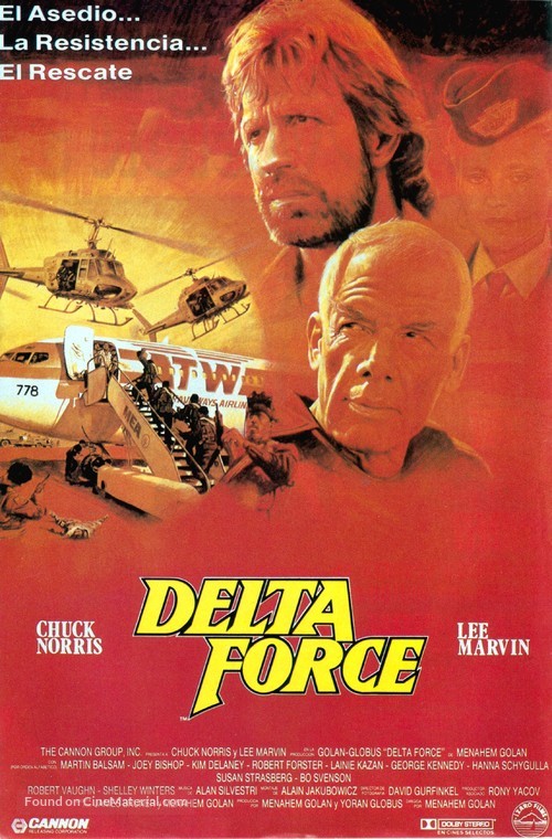 The Delta Force - Spanish Movie Poster