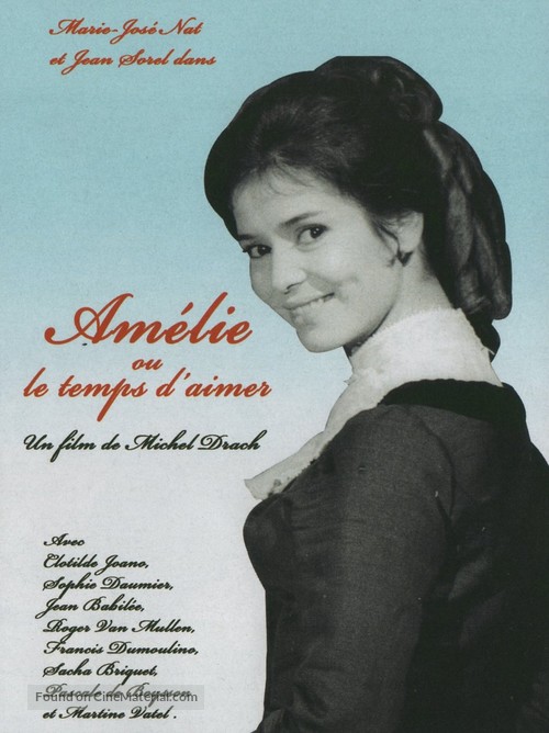 Am&eacute;lie ou le temps d&#039;aimer - French Movie Poster