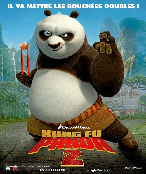 Kung Fu Panda 2 - Swiss Movie Poster