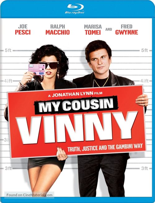 My Cousin Vinny - Blu-Ray movie cover