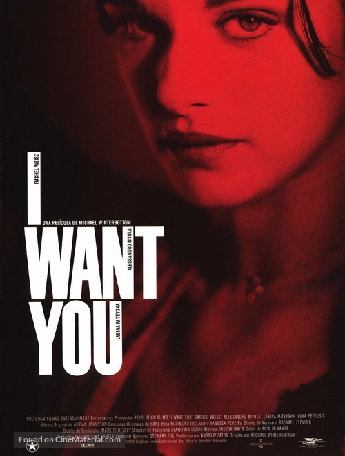 I Want You - Spanish poster