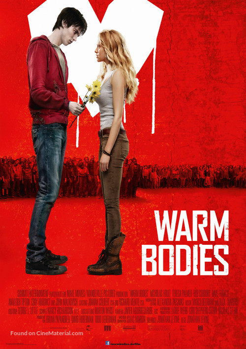 Warm Bodies - German Movie Poster