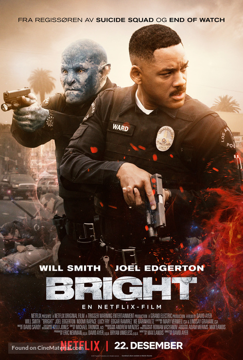 Bright - Norwegian Movie Poster