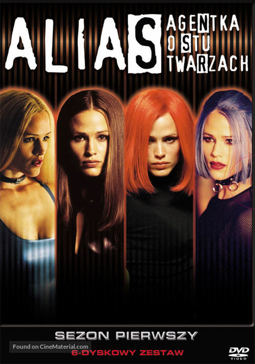 &quot;Alias&quot; - Polish DVD movie cover