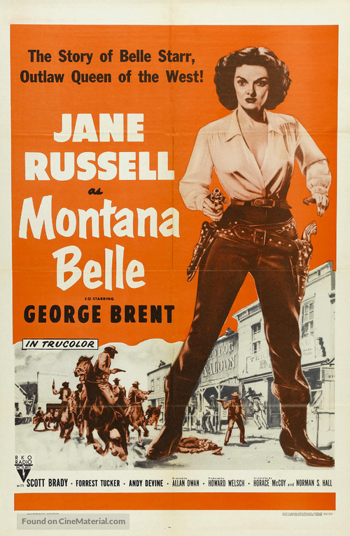 Montana Belle - Movie Poster