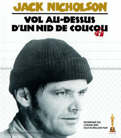 One Flew Over the Cuckoo&#039;s Nest - French Blu-Ray movie cover