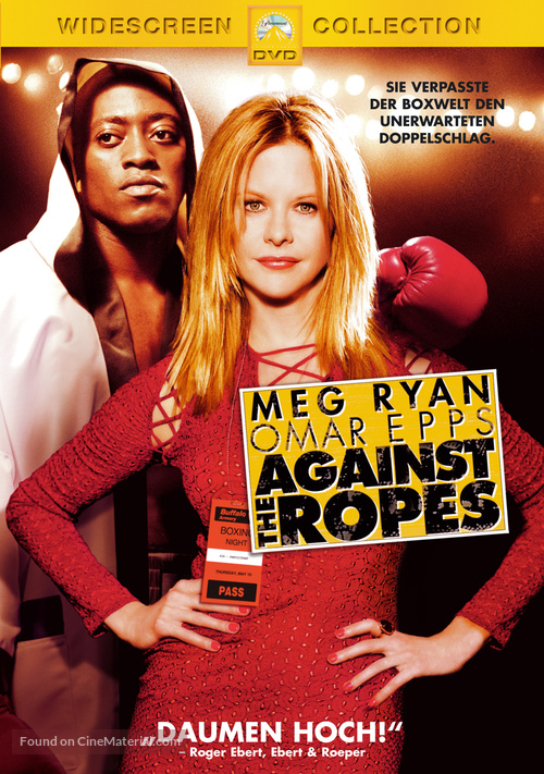 Against The Ropes - German DVD movie cover