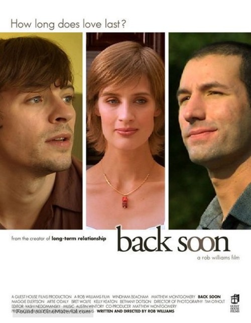 Back Soon - poster