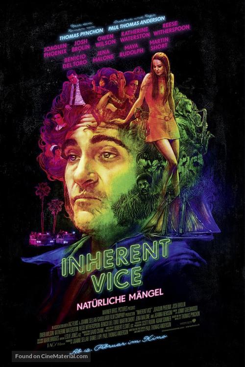 Inherent Vice - German Movie Poster