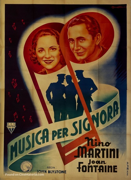 Music for Madame - Italian Movie Poster