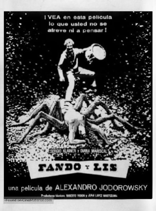 Fando y Lis - Mexican Movie Poster