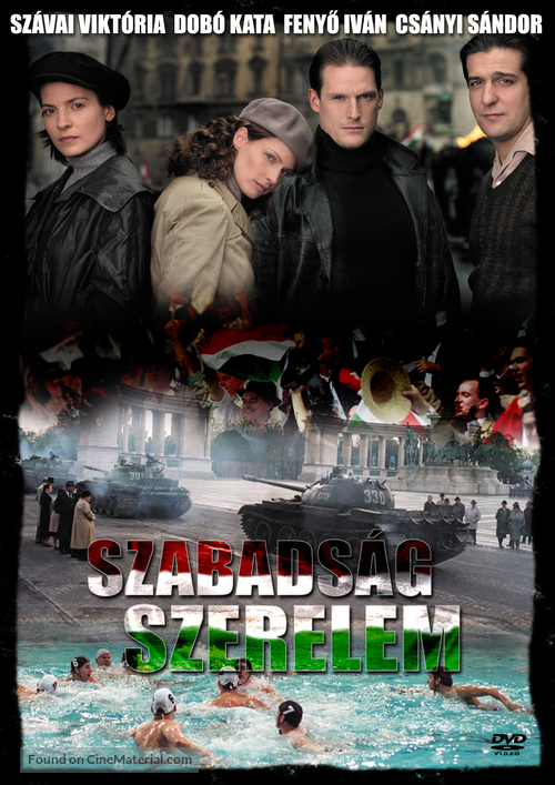 Szabads&aacute;g, szerelem - Hungarian DVD movie cover