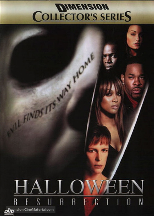 Halloween Resurrection - DVD movie cover