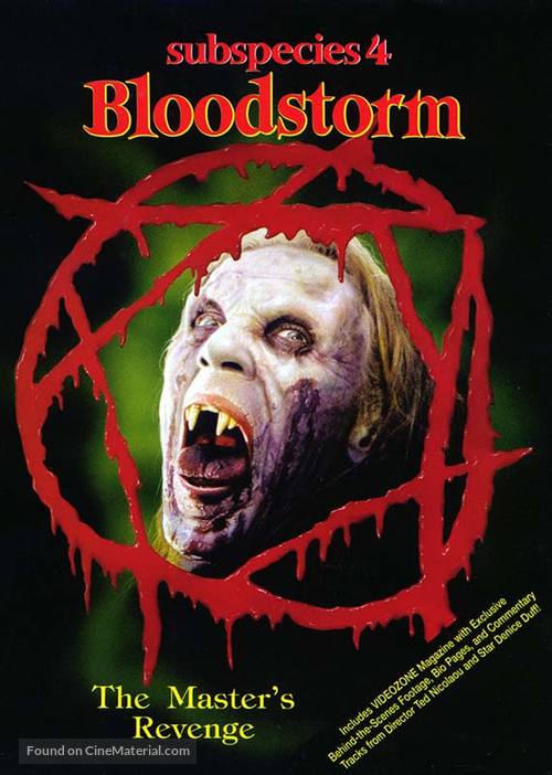 Subspecies 4: Bloodstorm - poster