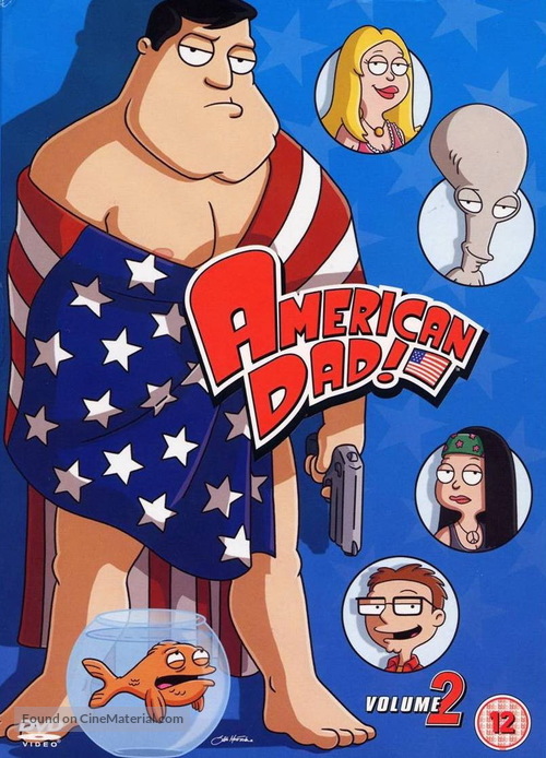 &quot;American Dad!&quot; - British DVD movie cover