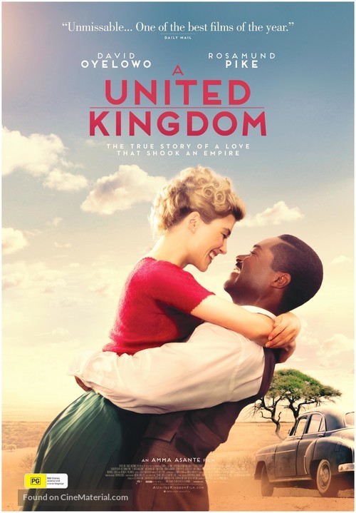 A United Kingdom - Australian Movie Poster