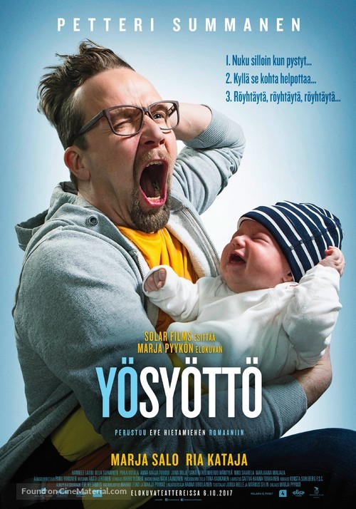 Y&ouml;sy&ouml;tt&ouml; - Finnish Movie Poster