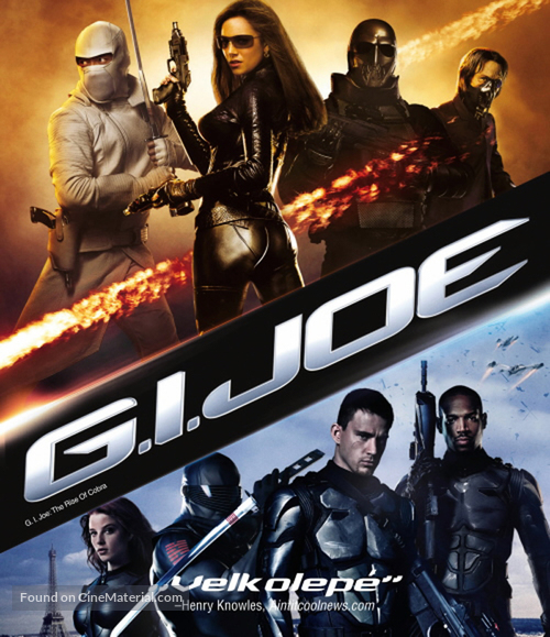 G.I. Joe: The Rise of Cobra - Czech Blu-Ray movie cover