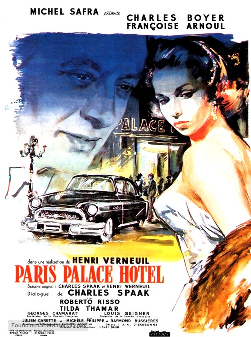 Paris, Palace H&ocirc;tel - French Movie Poster
