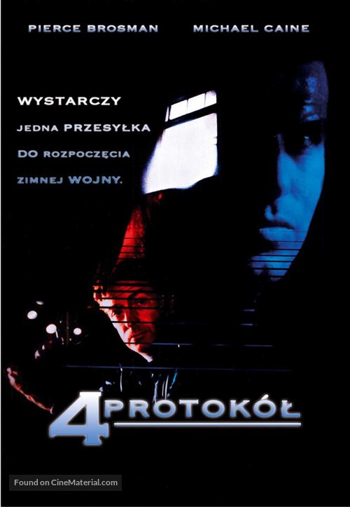 The Fourth Protocol - Polish DVD movie cover