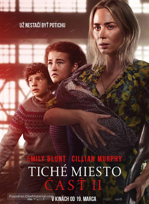 A Quiet Place: Part II - Slovak Movie Poster