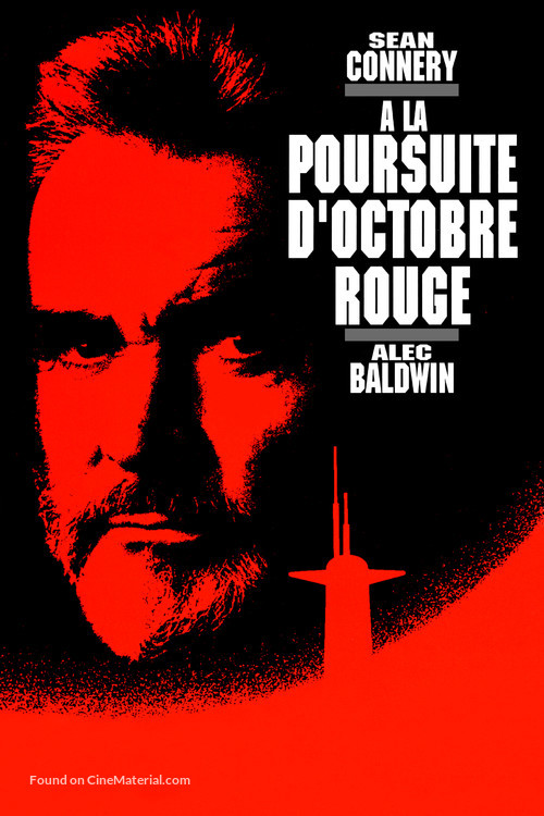 The Hunt for Red October - French DVD movie cover