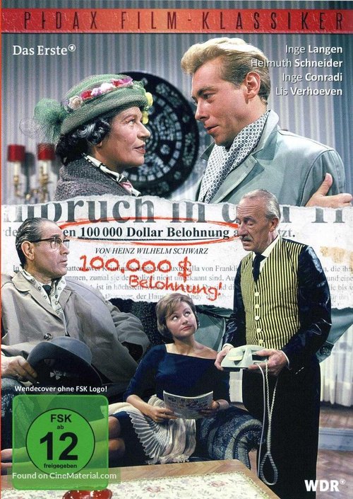 100 000 Dollar Belohnung - German Movie Cover