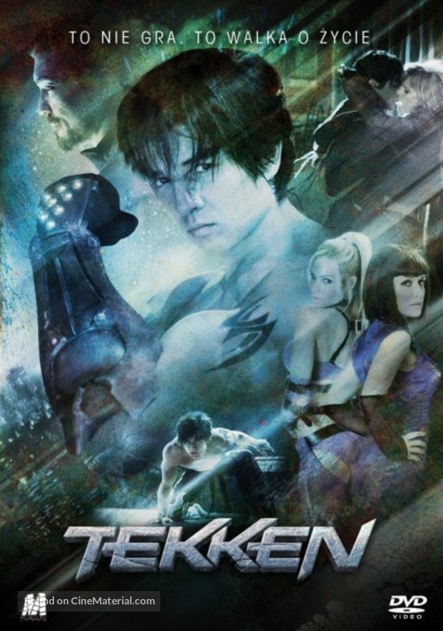 Tekken - Polish DVD movie cover