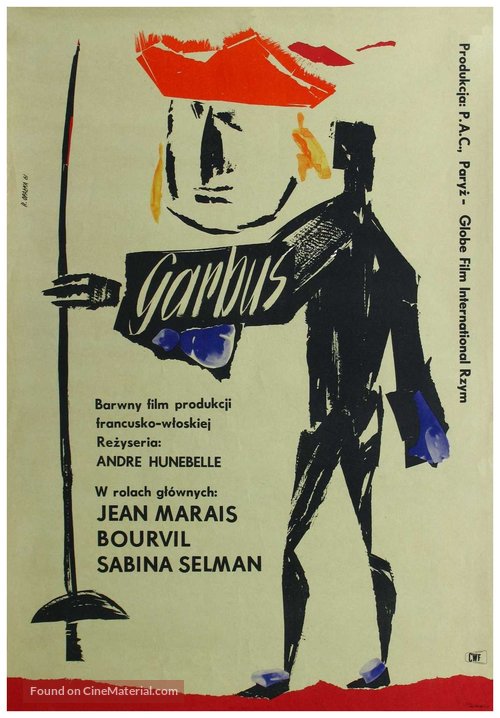 Bossu, Le - Polish Movie Poster