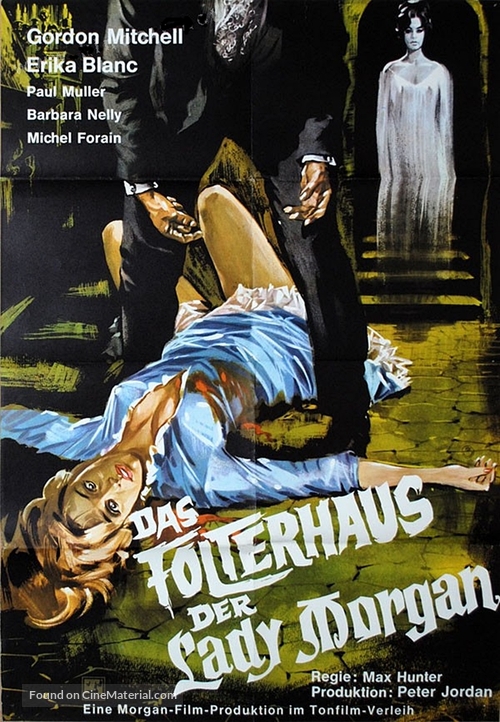 La vendetta di Lady Morgan - German Movie Poster