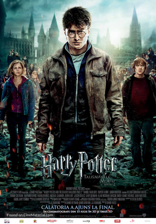 Harry Potter and the Deathly Hallows: Part II - Romanian Movie Poster