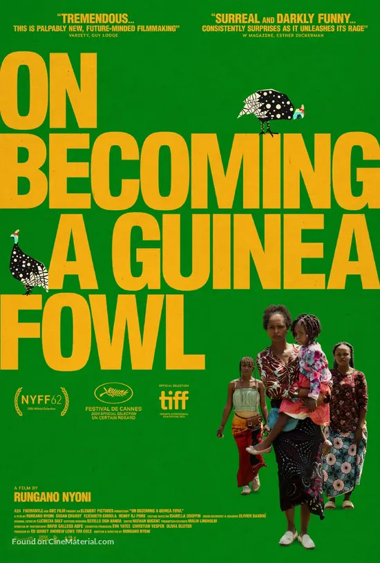 On Becoming a Guinea Fowl - Movie Poster