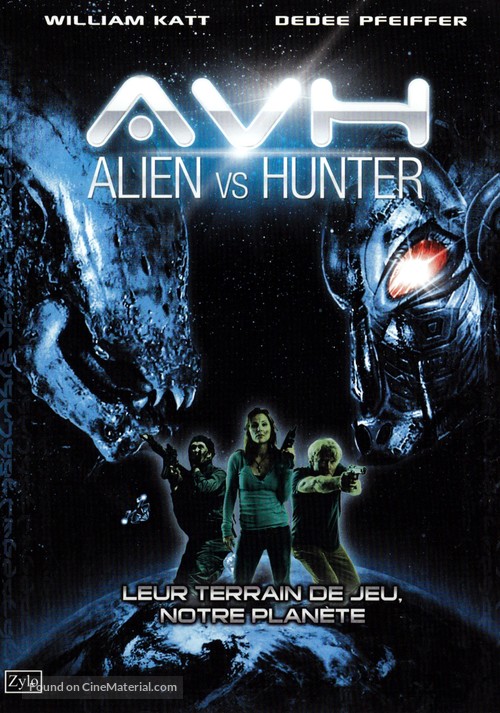 Alien vs. Hunter - French DVD movie cover