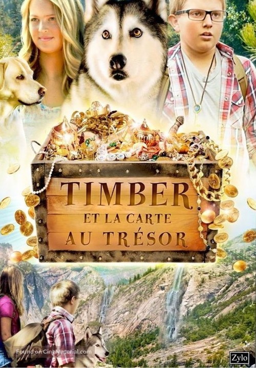 Timber the Treasure Dog - French DVD movie cover