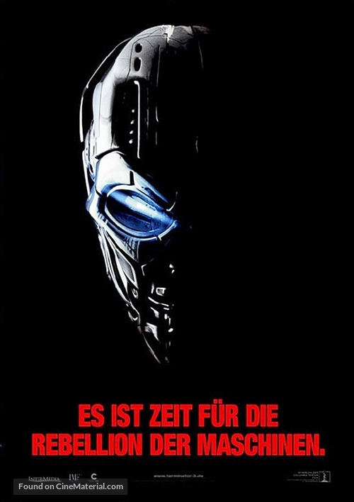 Terminator 3: Rise of the Machines - German Movie Poster
