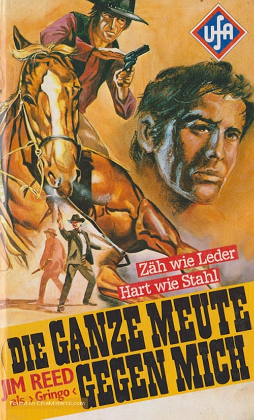 La venganza de Clark Harrison - German VHS movie cover