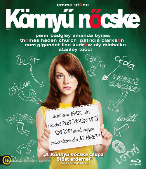 Easy A - Hungarian Movie Cover