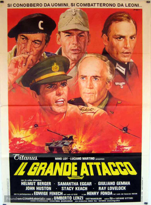 Grande attacco, Il - Italian Movie Poster