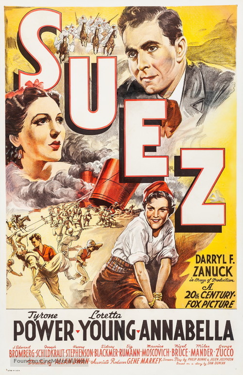 Suez - International Movie Poster