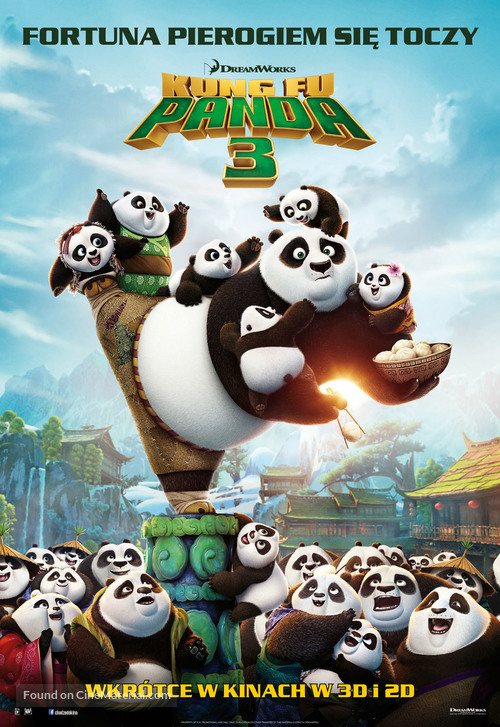 Kung Fu Panda 3 - Polish Movie Poster