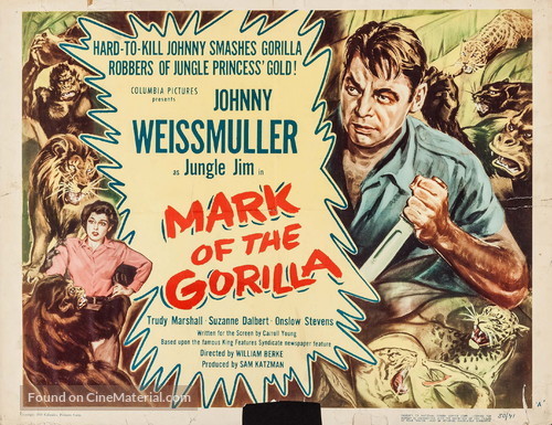 Mark of the Gorilla - Movie Poster