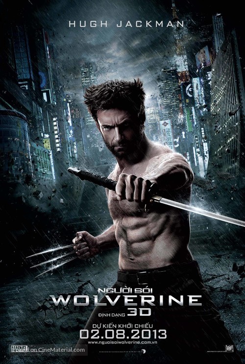 The Wolverine - Vietnamese Movie Poster