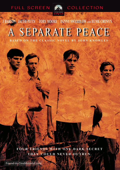 A Separate Peace - DVD movie cover
