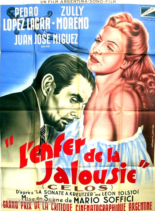 Celos - French Movie Poster